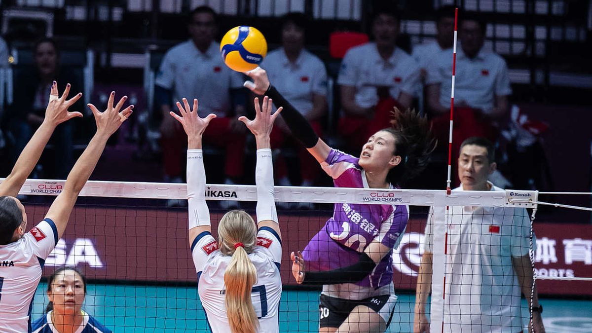 Instagram / Volleyball World / Mecz Tianjin Bohai Bank z Minas Tenis Clube