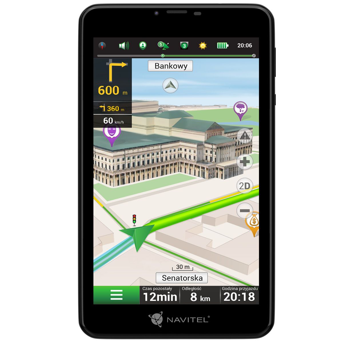 NAVITEL T757: tablet, który ma być wygodną nawigacją w samochodzie.