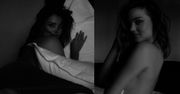 Miranda Kerr TOPLESS na łóżku!