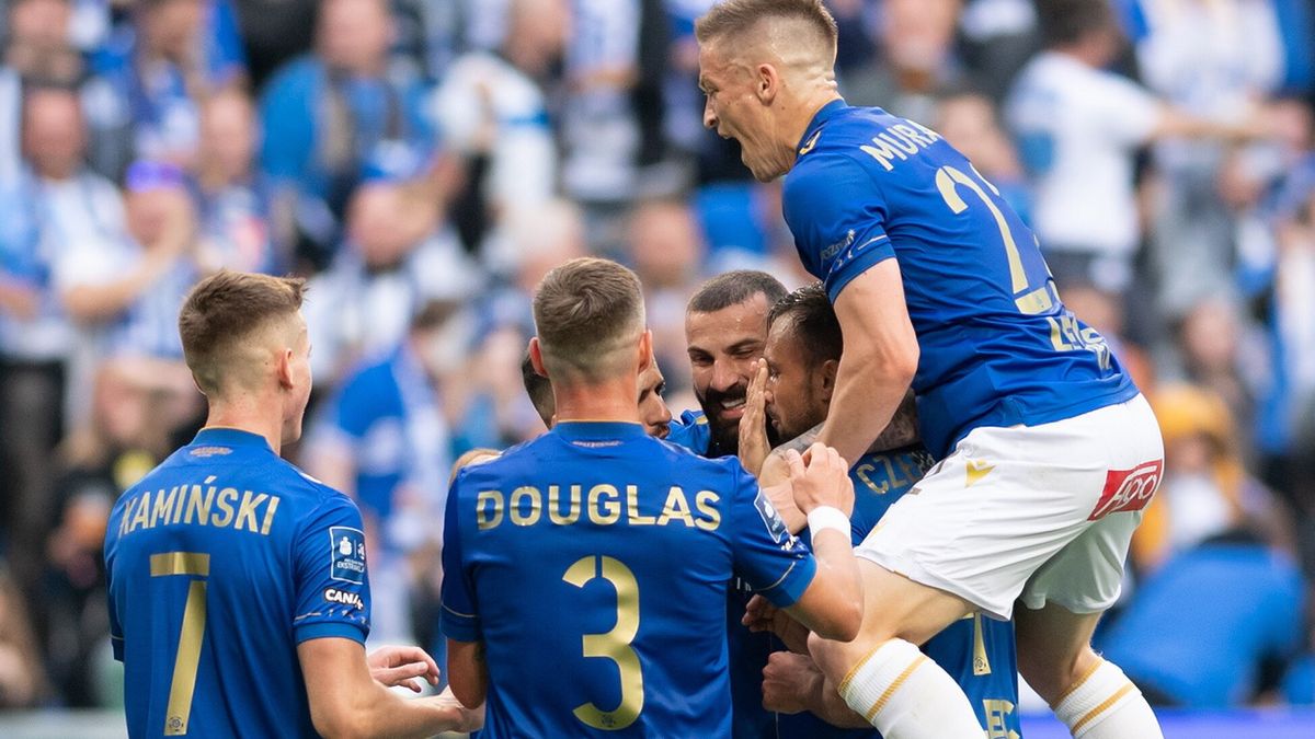 PAP / Jakub Kaczmarczyk / Na zdjęciu: piłkarze Lecha Poznań