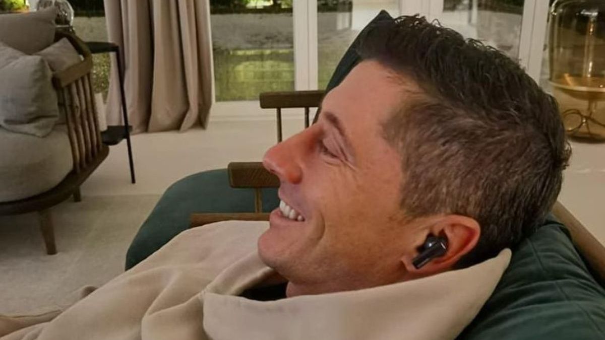 Robert Lewandowski świetnie się czuje w swoim domu w Monachium