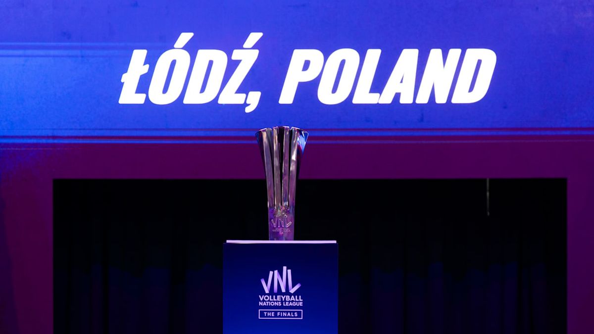 Materiały prasowe / VolleyballWorld / Trofeum za zwycięstwo w Lidze Narodów