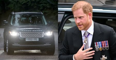 Książę Harry jako PIERWSZY opuścił Balmoral (FOTO)
