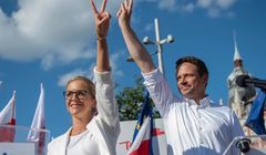 Małgorzata Trzaskowska intensywnie zaangażowała się kampanię wyborczą. "Debata publiczna potrzebuje kobiet"