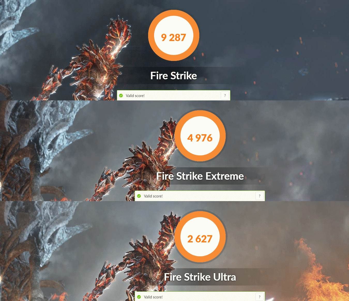 3D Mark Fire Strike
