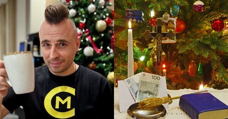 Czadoman zapewnia, że godnie gości księdza na kolędzie: "Koperta u nas ZAWSZE JEST"
