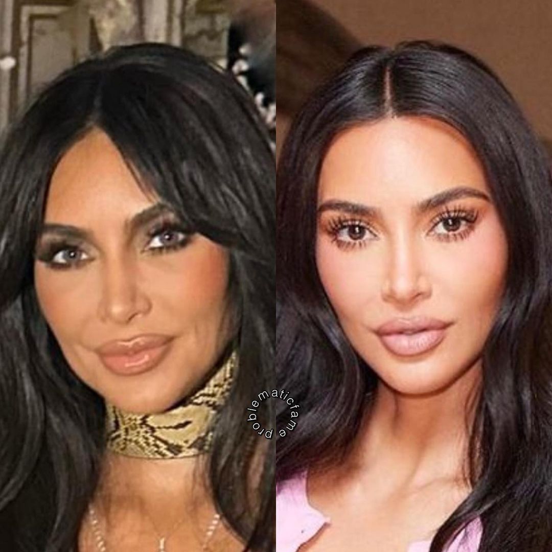 Tak naprawdę wygląda Kim Kardashian