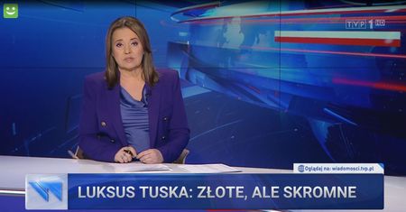 Tusk kolejny raz głównym celem "Wiadomości". Tym razem dostało się też jego córce
