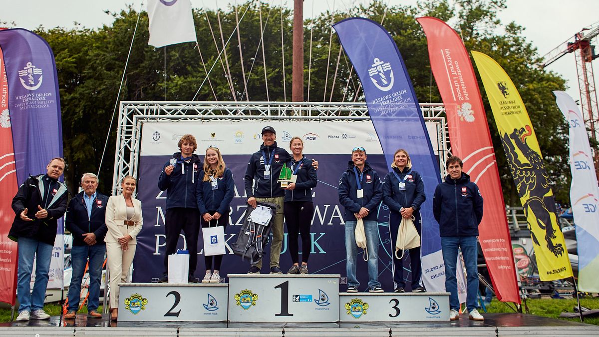 Materiały prasowe / Bartosz Modelski / Medaliści mistrzostw Polski w Pucku