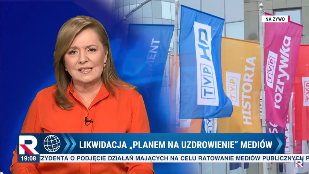 Danuta Holecka na antenie TV Republika