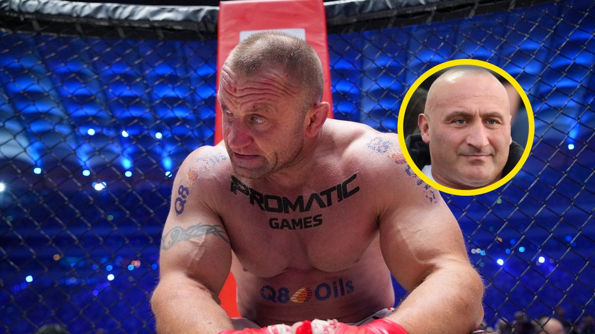 Zdjęcie okładkowe artykułu: Materiały prasowe / KSW/Sebastian Rudnicki / Na zdjęciu: Mariusz Pudzianowski, w kółeczku Marcin Najman