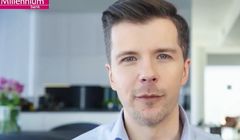 Radosław Kotarski zachęca do załatwiania spraw w Banku Millennium z domu (wideo)