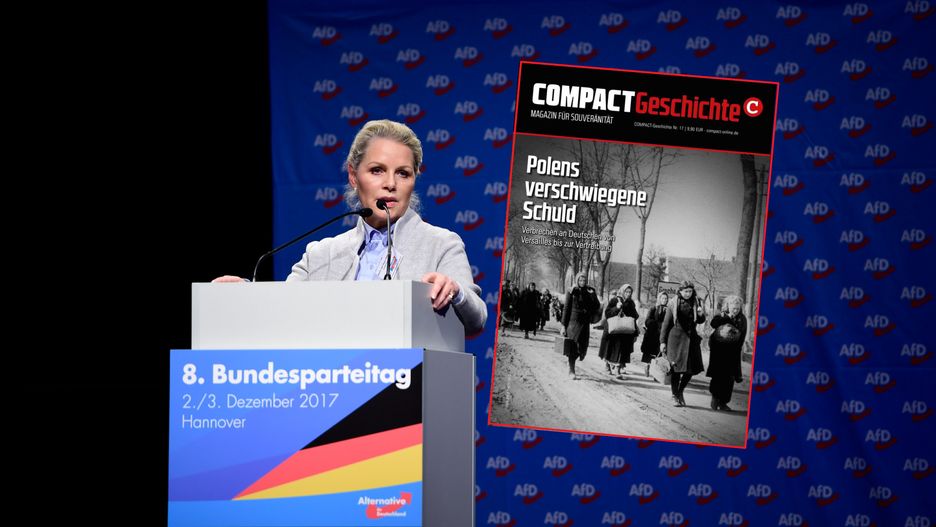 Doris von Sayn-Wittgenstein i okładka “COMPACT-Geschichte” 
