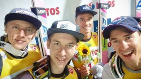 Skoki. LGP Wisła 2019. Takie zdjęcia z polskimi skoczkami chcemy oglądać. Dawid Kubacki pochwalił się tzw. selfie