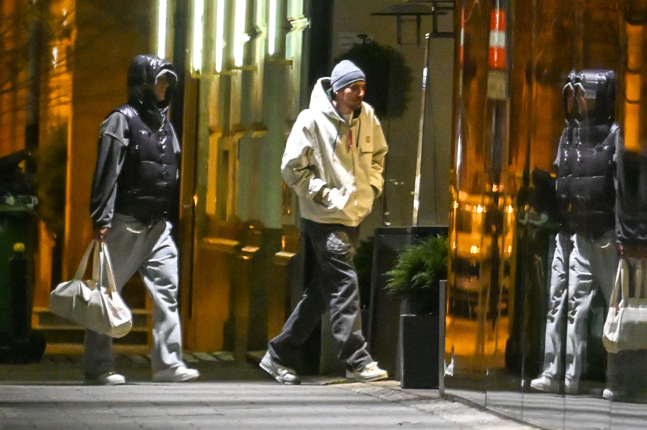 Jakub Moder i Mateusz Skrzypczak wyskoczyli w nocy na miasto