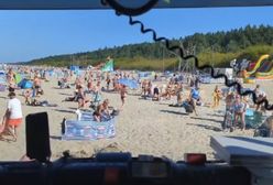 Skandal na plaży w Jantarze. Plażowicze ignorowali strażaków