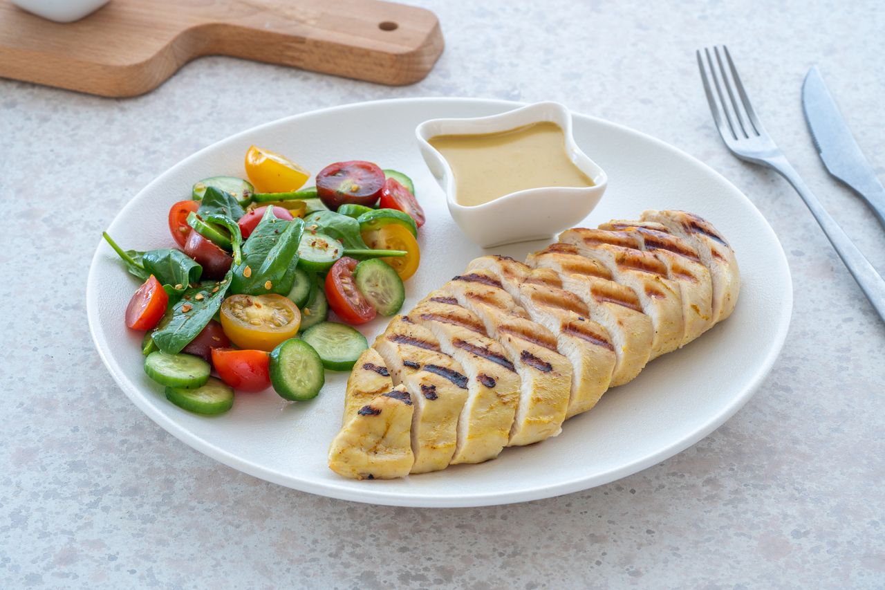 Grillowany kurczak satay