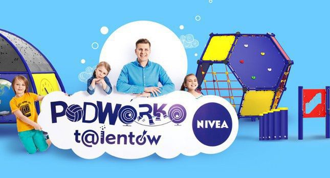 Filip Chajzer promuje "Podwórka Nivea"