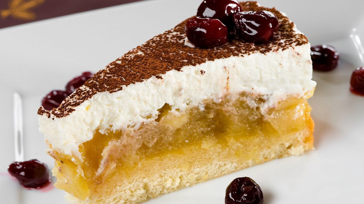 Przepis na pyszną szarlotkę.