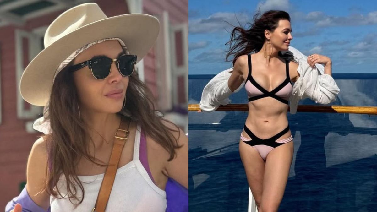 Anna Wendzikowska pozuje w mocno wyciętym bikini
