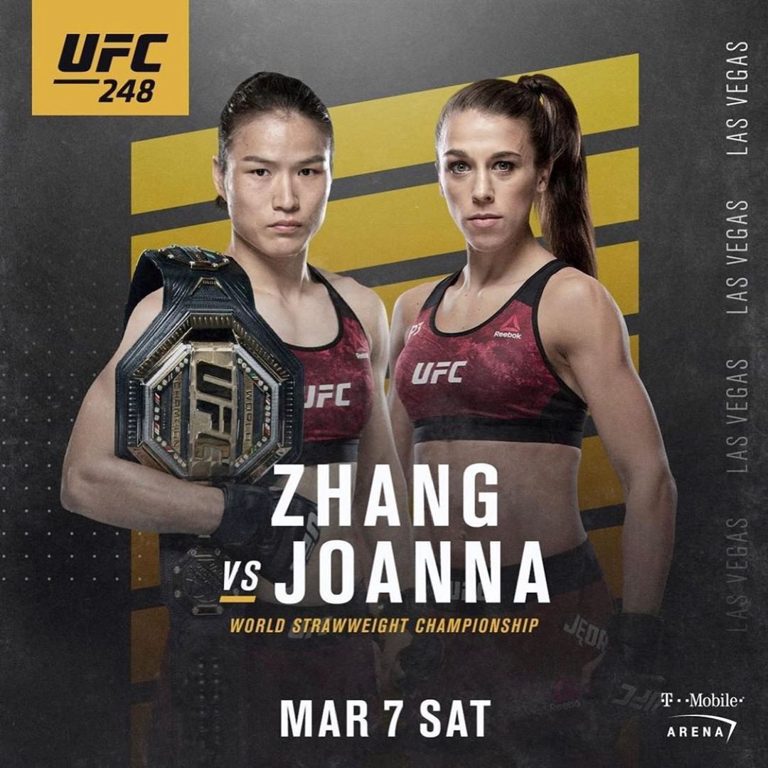 Joanna Jędrzejczyk i Weili Zhang