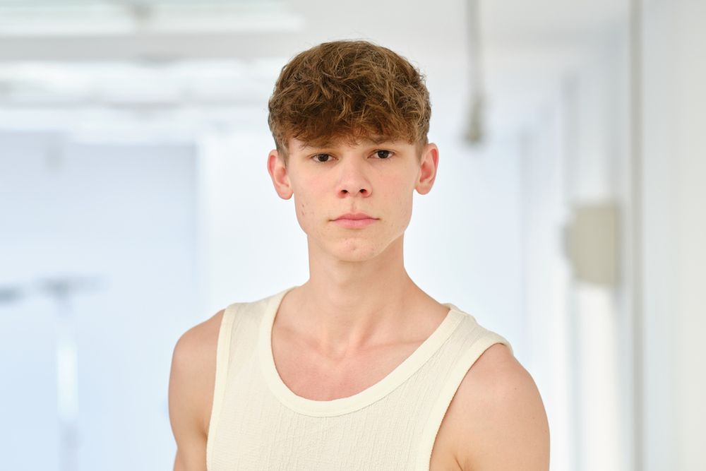 Maciej Skiba z Top Model przed metamorfozą