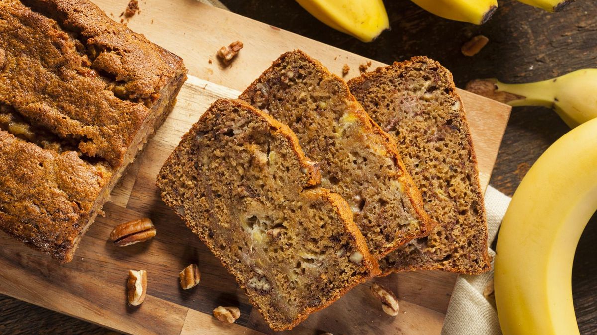 Chlebek bananowy jest źródłem cennych składników odżywczych.