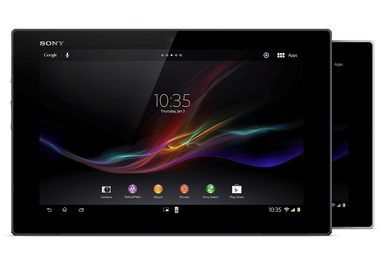 Sony Xperia tablet Z - dane techniczne [Specyfikacje]