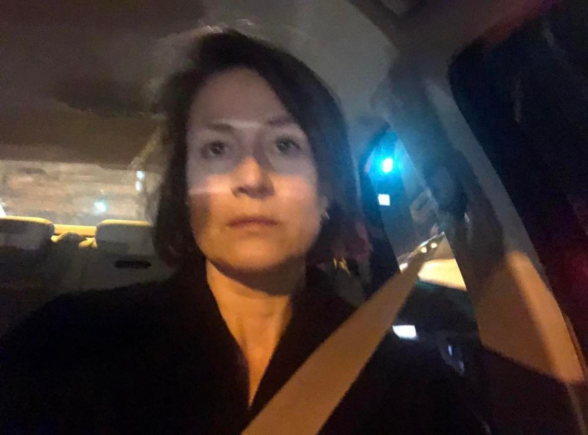 Maja Ostaszewska niesie pomoc uchodźcom