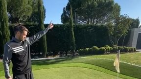 Imponujące zagranie Garetha Bale'a na polu golfowym (wideo)