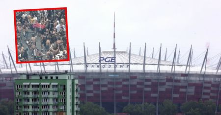 Banderowska flaga w tłumie. Skandal podczas koncertu na Narodowym
