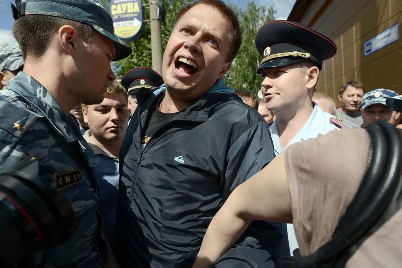Zwolennicy Nawalnego zatrzymywani na ulicach Moskwy