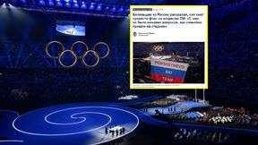 Rosyjska flaga na ceremonii otwarcia. Mimo zakazu. "Było łatwo"