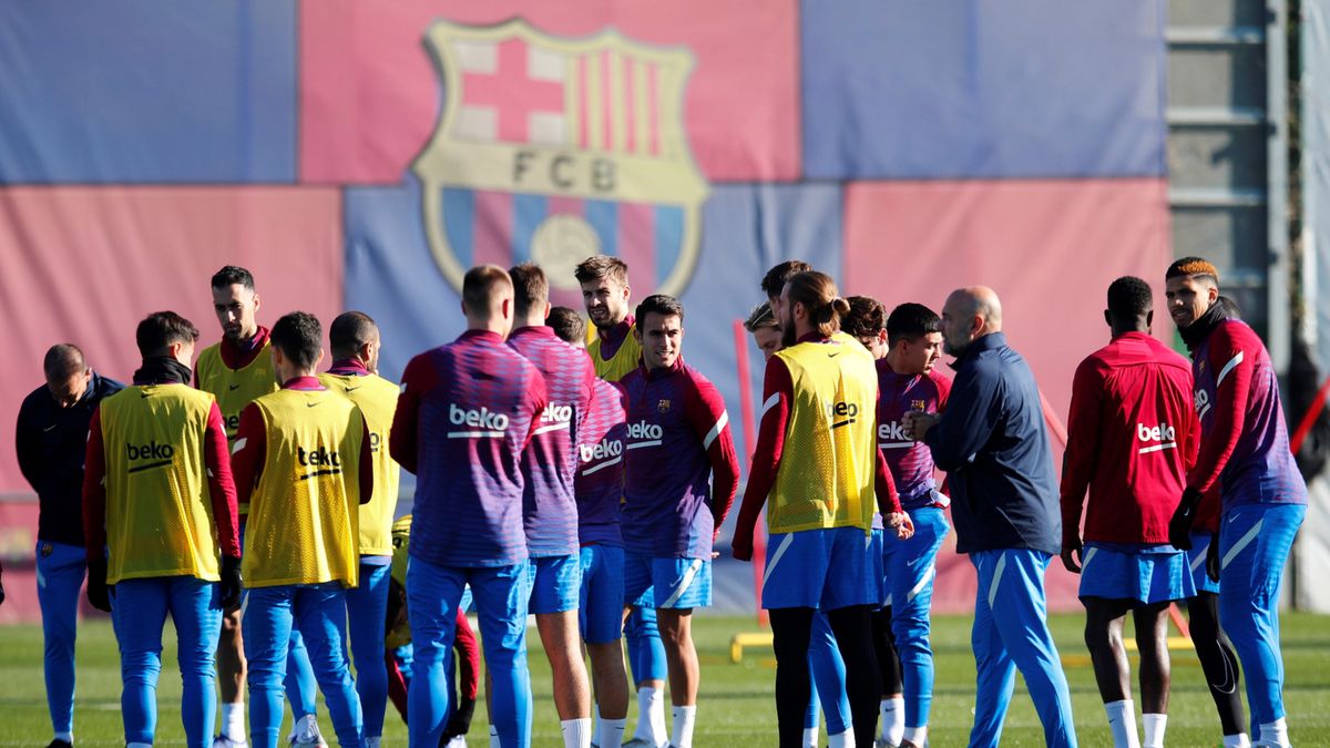 trening FC Barcelona 