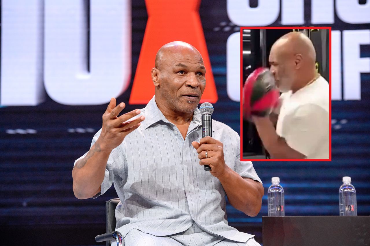 Mike Tyson's fiery spat with fan amid looming Jake Paul fight