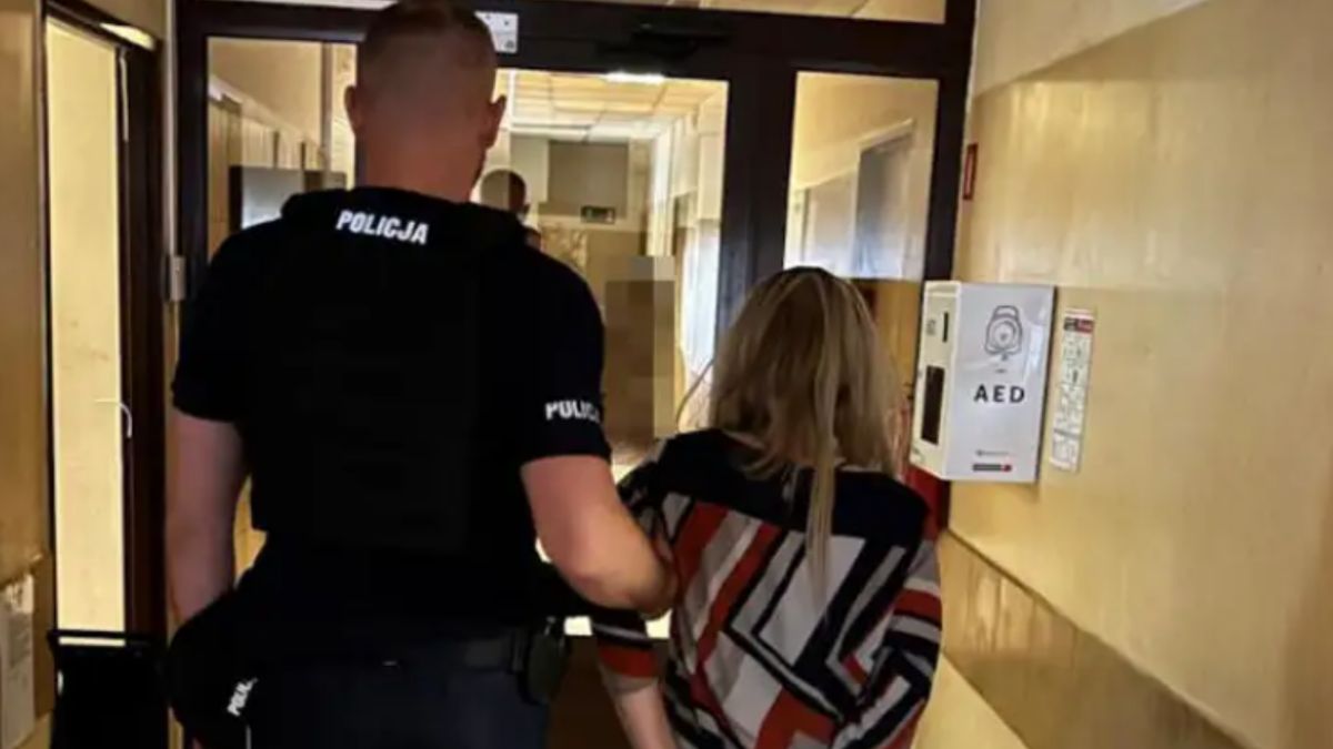 49-letnia kobieta w rękach służb.