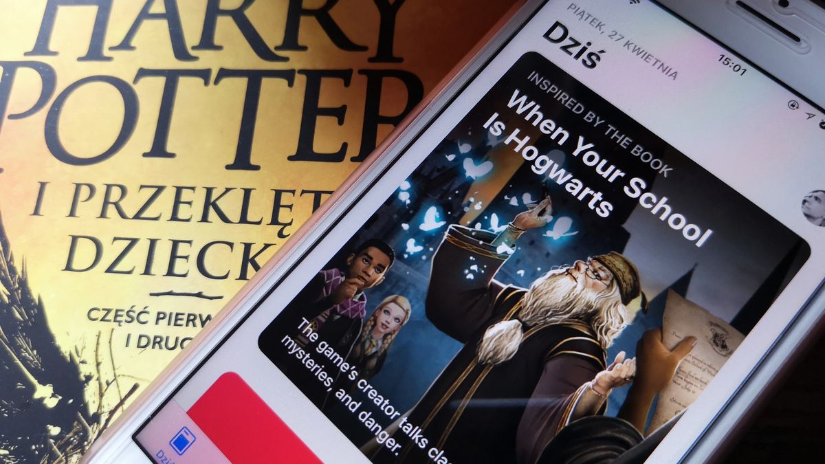 Harry Potter: Hogwarts Mystery na iPhonie.