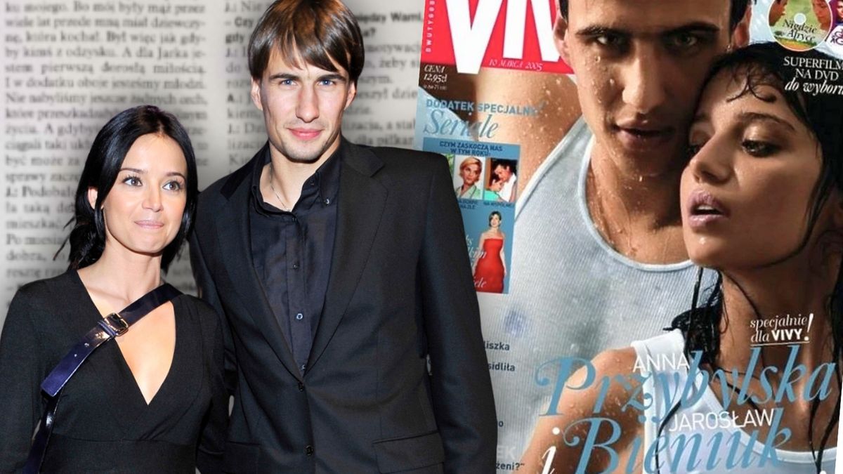Anna Przybylska i Jarosław Bieniuk