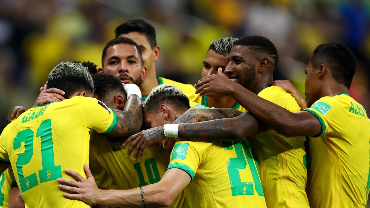 Getty Images / Buda Mendes / Na zdjęciu: reprezentanci Brazylii