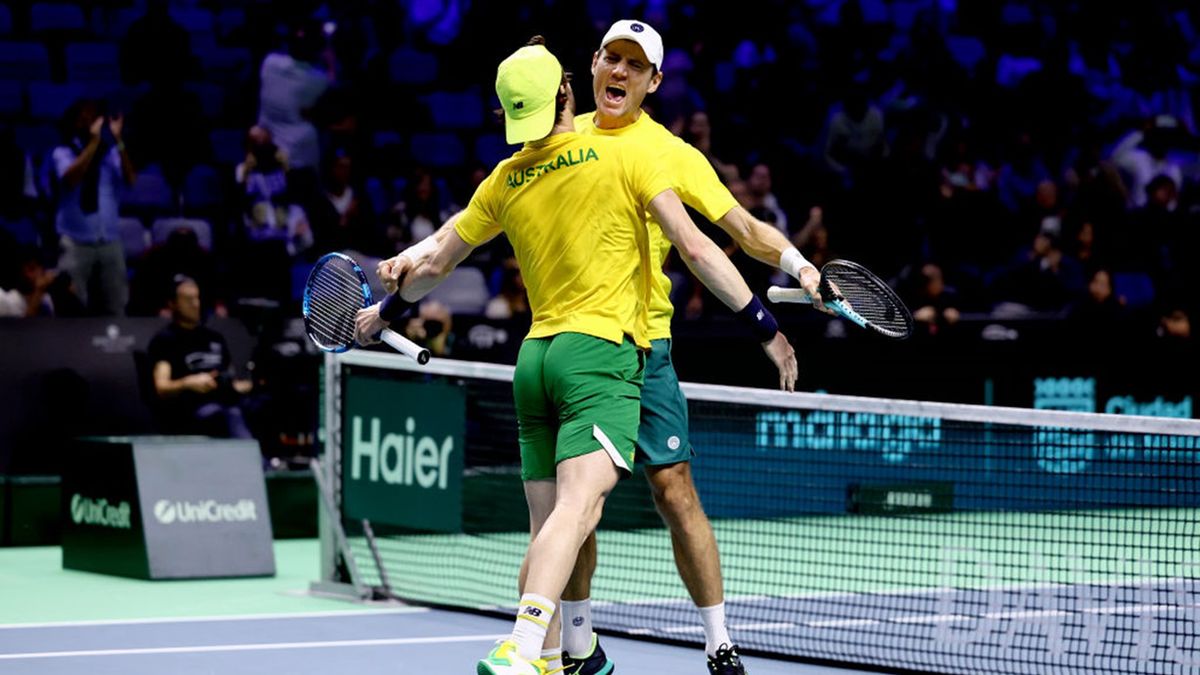 Getty Images / Matt McNulty / Na zdjęciu: Matthew Ebden i Jordan Thompson