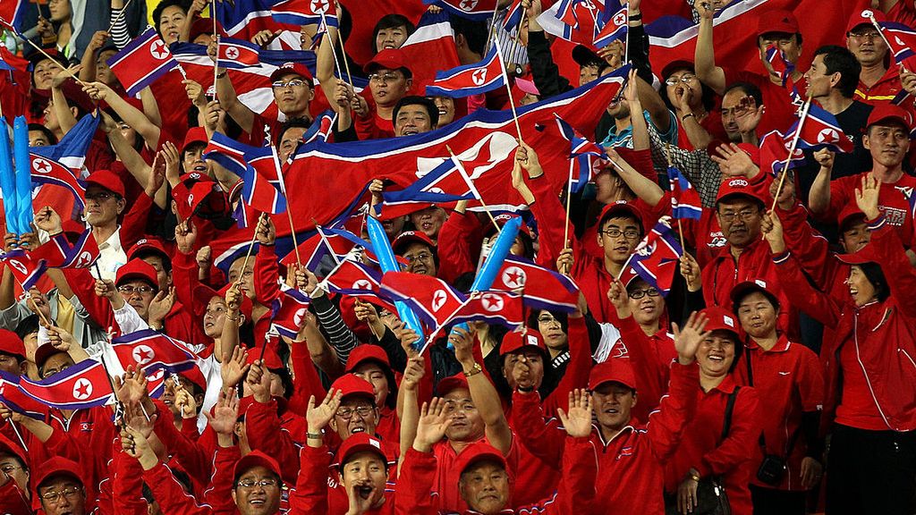 Zdjęcie okładkowe artykułu: Getty Images /  / Kibice Korei Północnej
