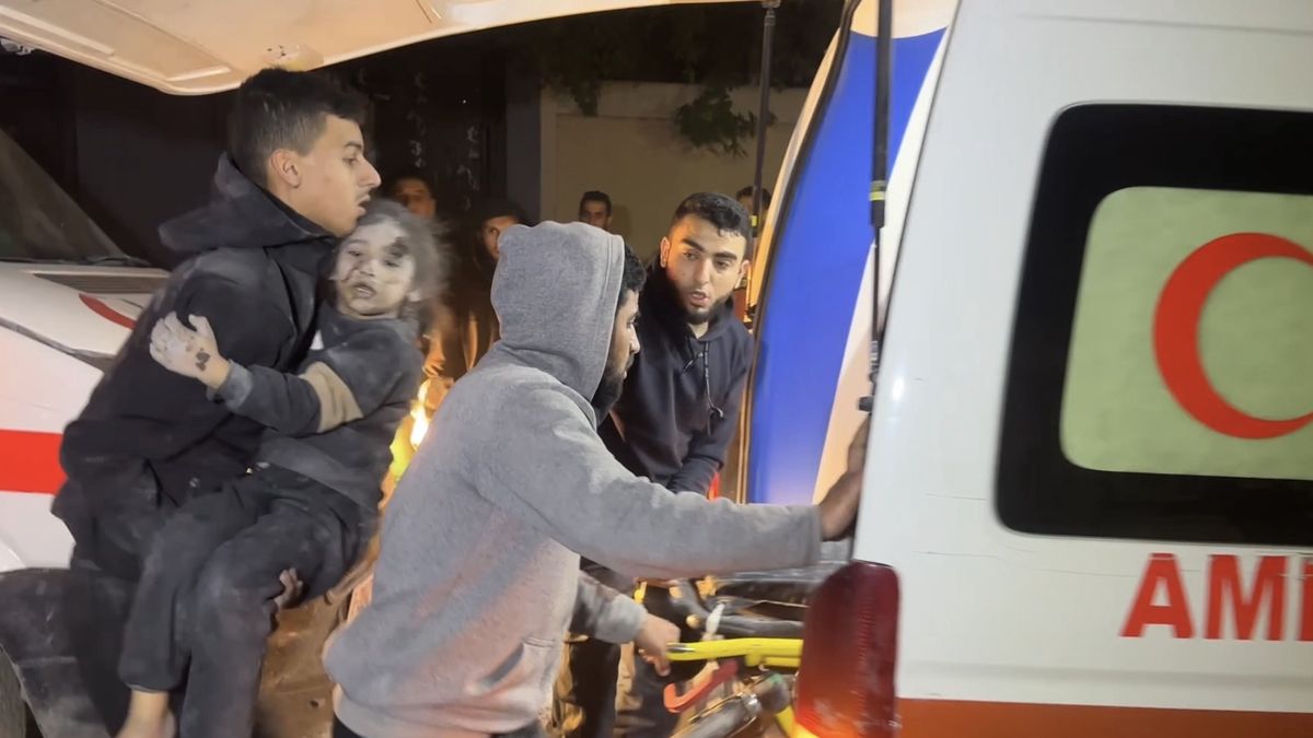 Ataki w Strefie Gazy