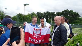 WTA Birmingham: Agnieszka Radwańska, Andżelika Kerber i inne tenisistki rozdają autografy (galeria)