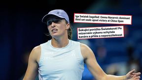 Wynik meczu Świątek poszedł w świat. Surowa ocena