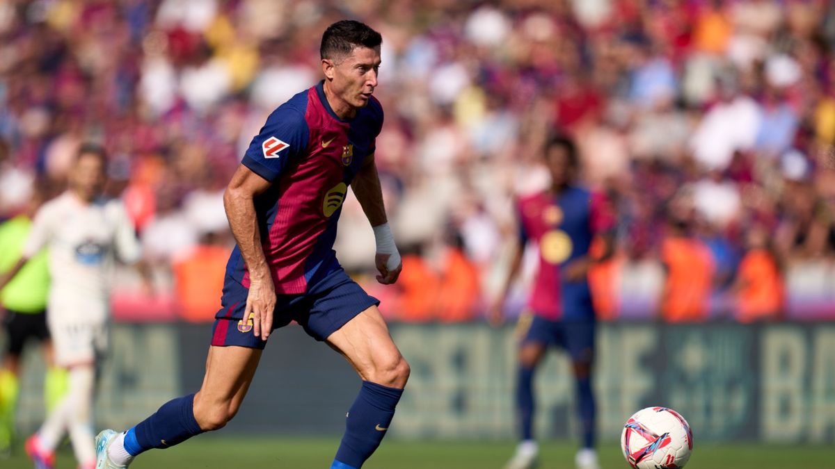 Getty Images / Alex Caparros / Na zdjęciu: Robert Lewandowski