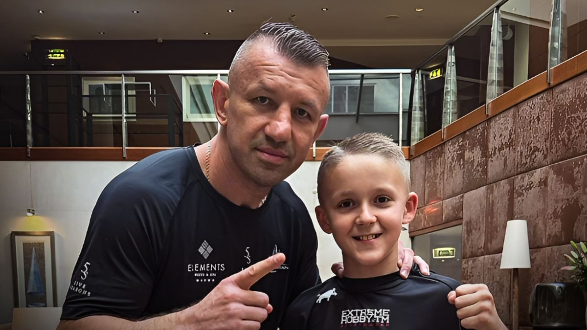 Facebook / Fame MMA / Na zdjęciu: Tomasz Adamek i Tyson Kwiatkowski