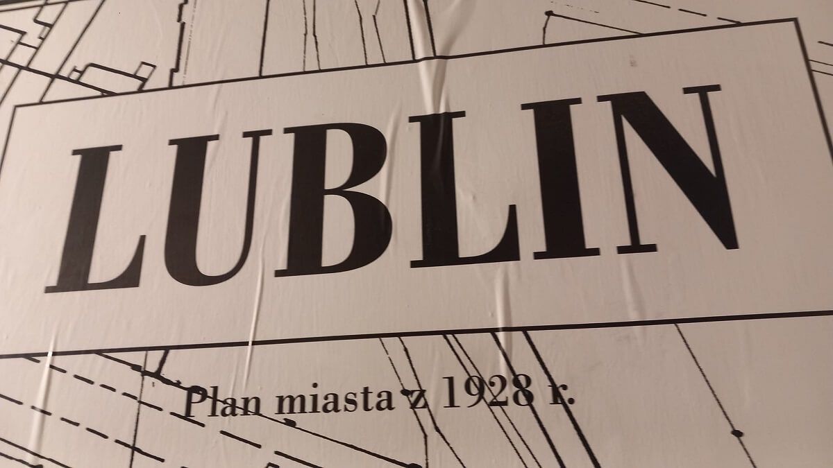 Okładka planu Lublina
