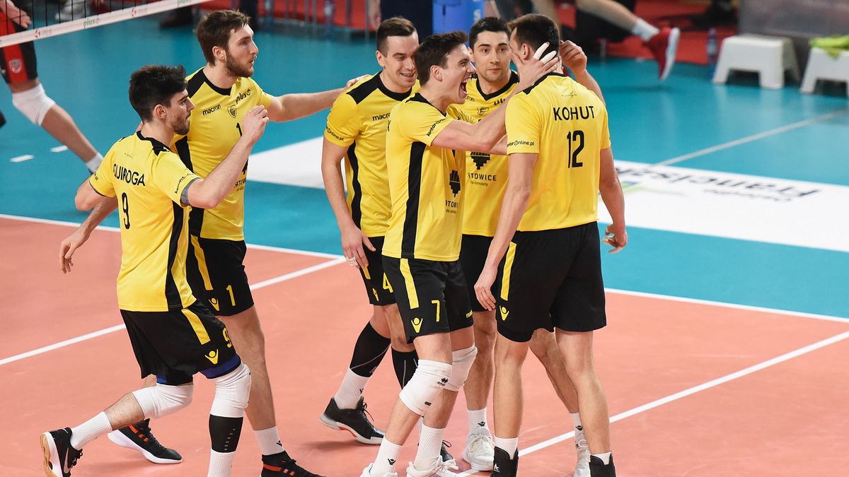WP SportoweFakty / Monika Pliś / Na zdjęciu: siatkarze GKS-u Katowice