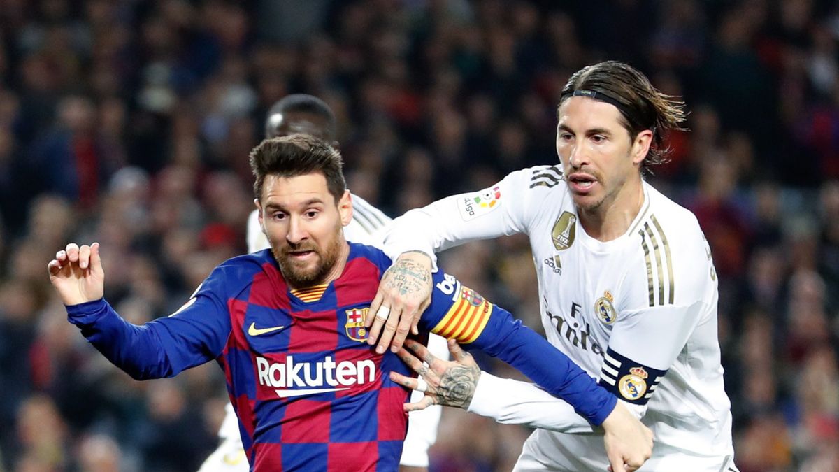 Leo Messi oraz Sergio Ramos