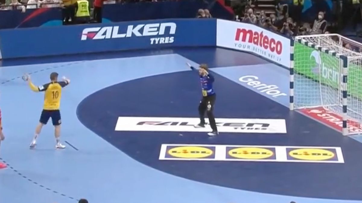 Twitter / Eurosport / Rzut karny w finale ME